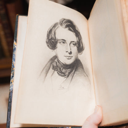 Set of 4 Antique Charles Dickens Books