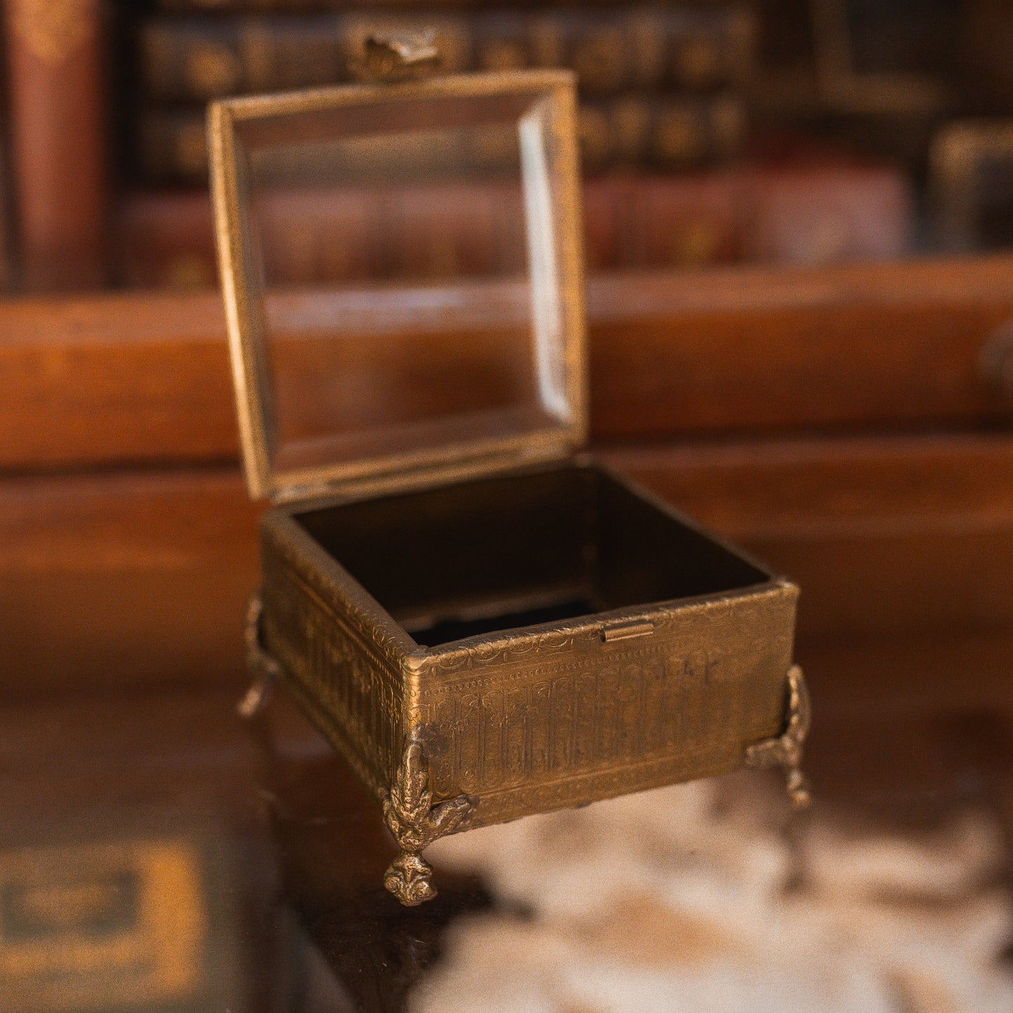Antique Inspired Jewelry Casket