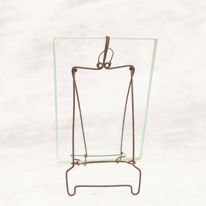 Antique French Spring-Form Frame