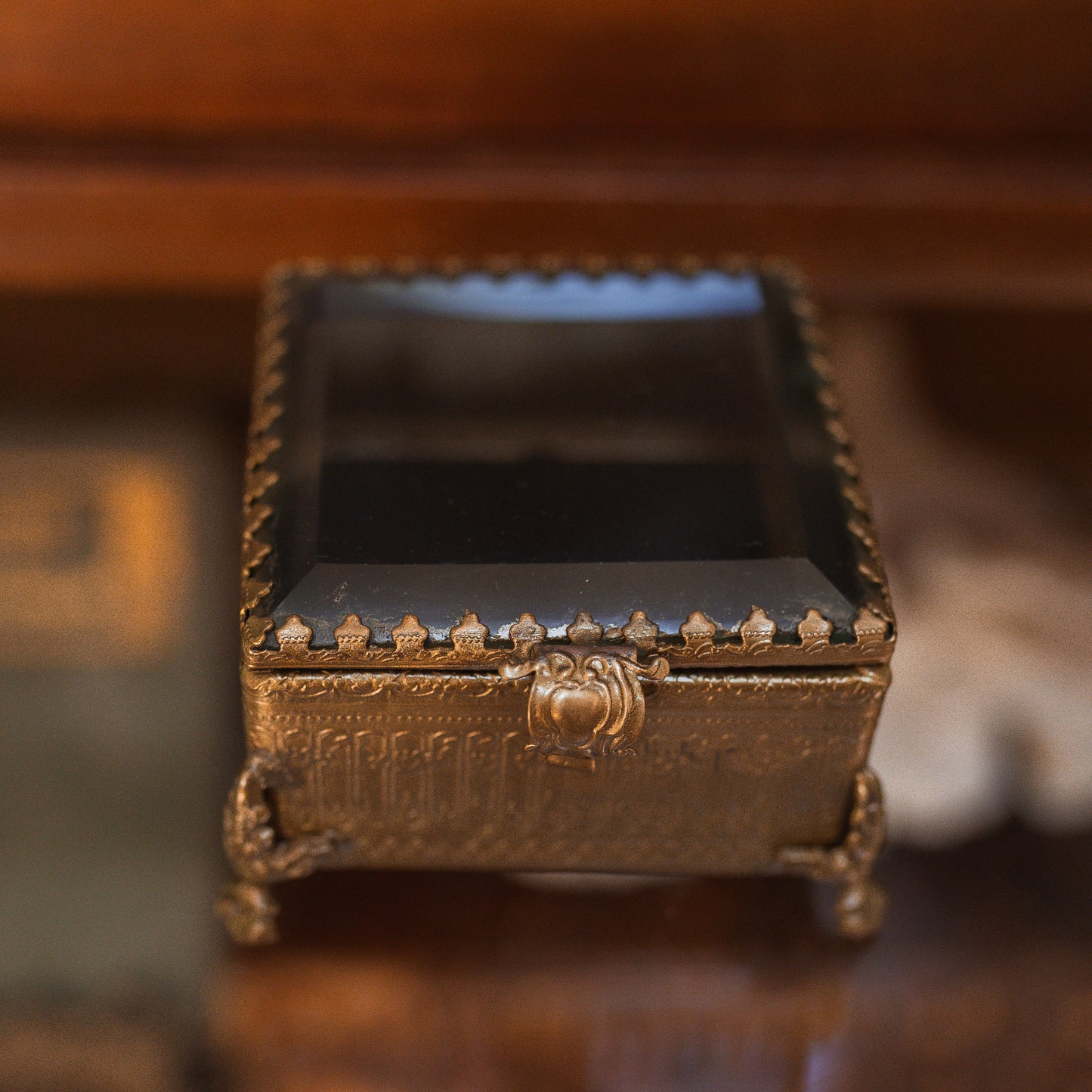 Antique Inspired Jewelry Casket