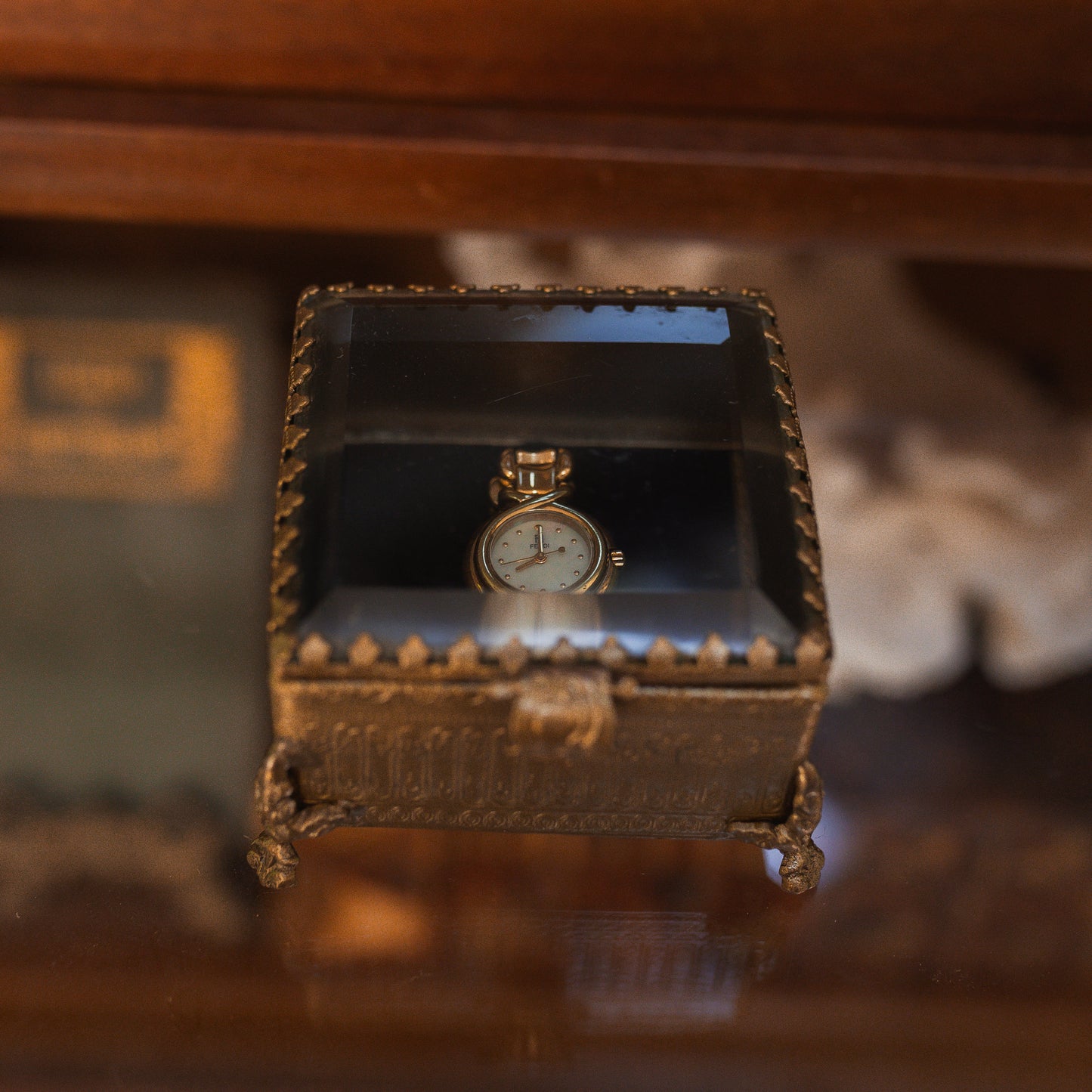 Antique Inspired Jewelry Casket
