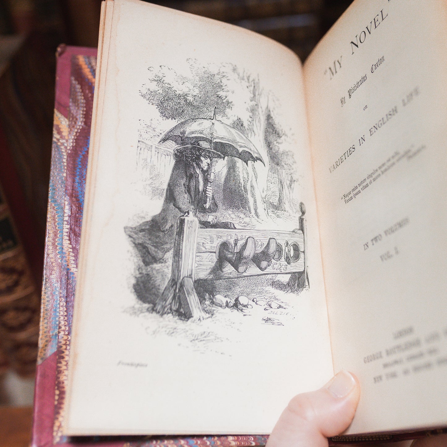 Set of 4 Antique Lytton's Novels