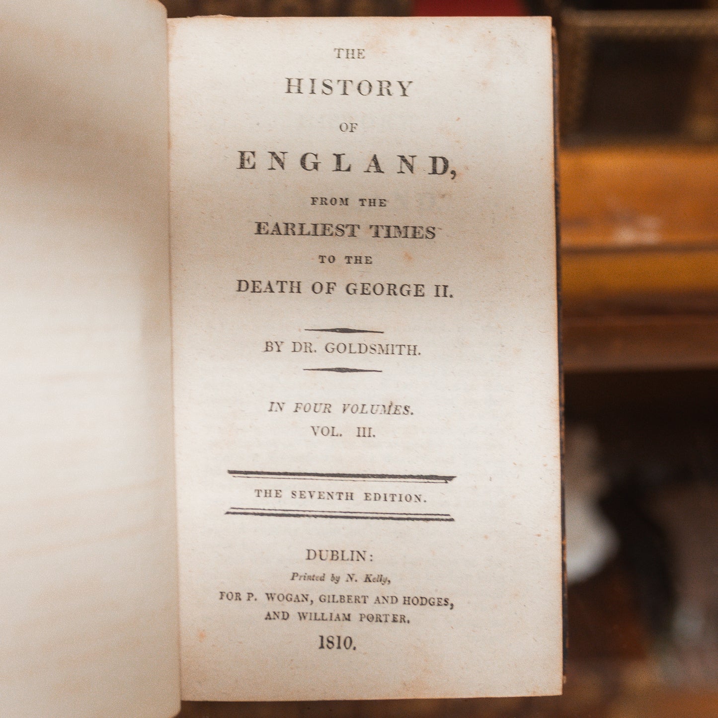 Goldsmith's England 1810