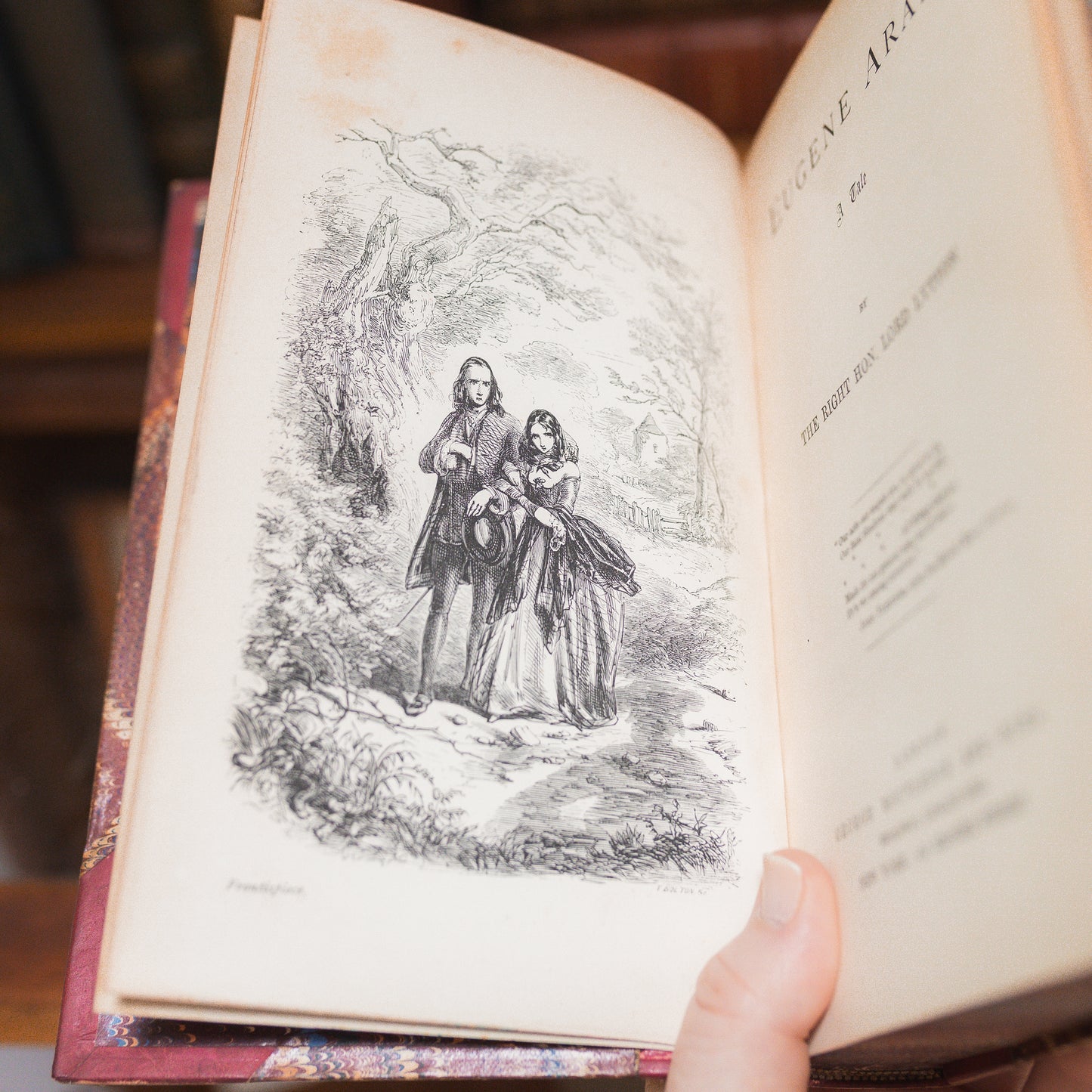 Set of 4 Antique Lytton's Novels