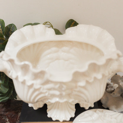 Vintage Mottahedeh Italian Shell Soup Tureen
