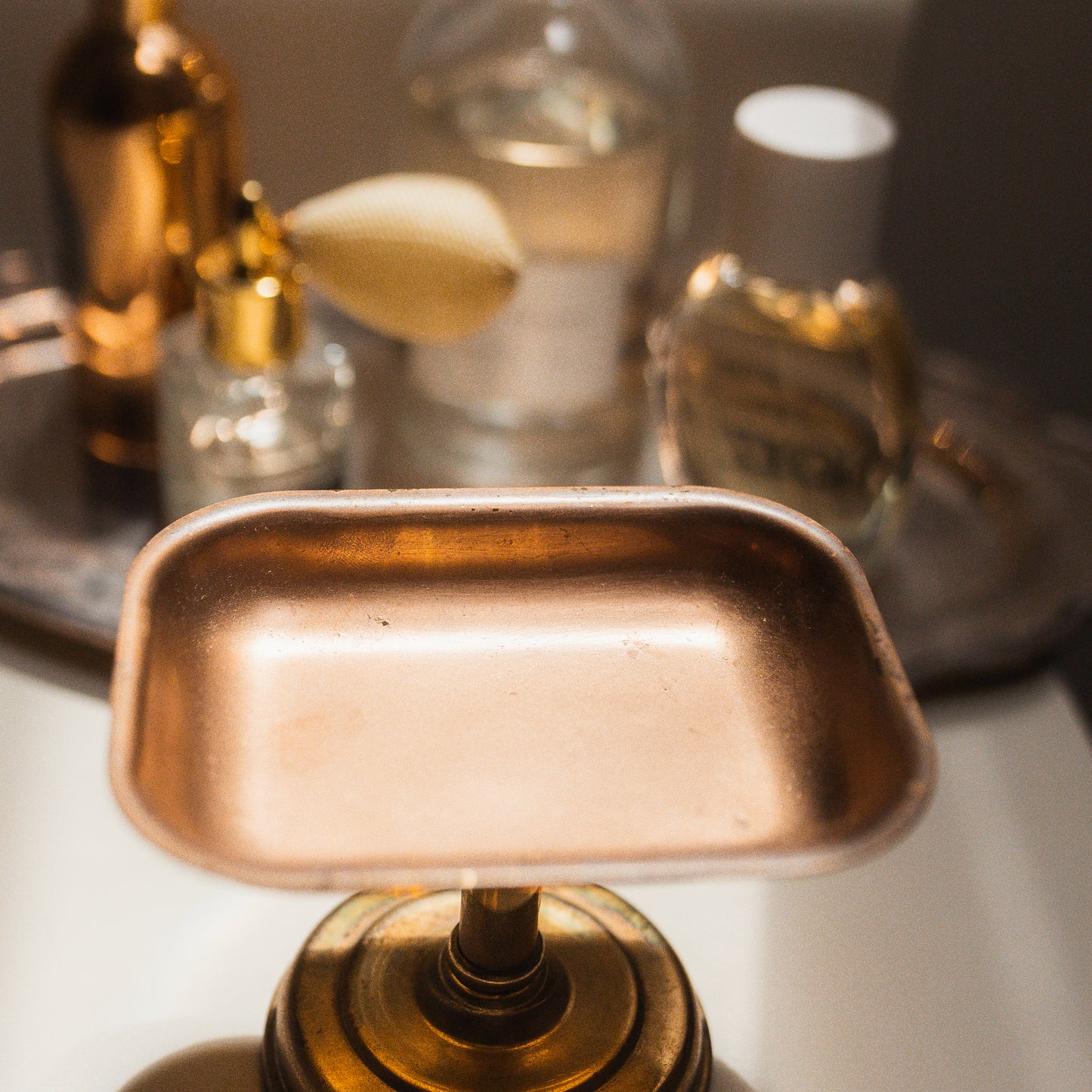 Brass Soap Stand