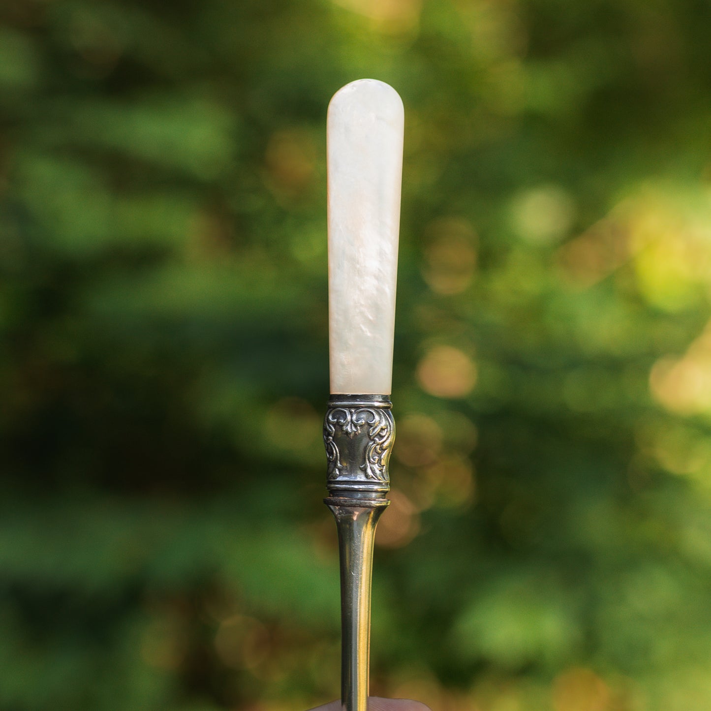 Sterling & Mother of Pearl Cheese Knife