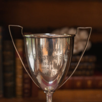 Sterling Silver Costume Ball Trophy