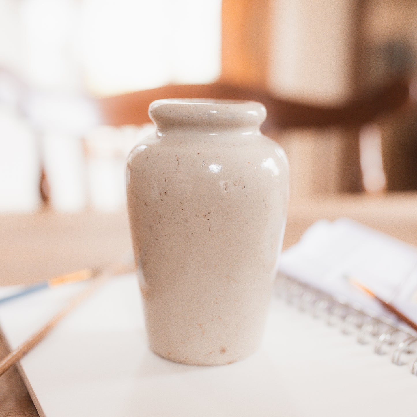 Wigtownshire Creamery Co. Antique “Pure Fresh Cream” Jar