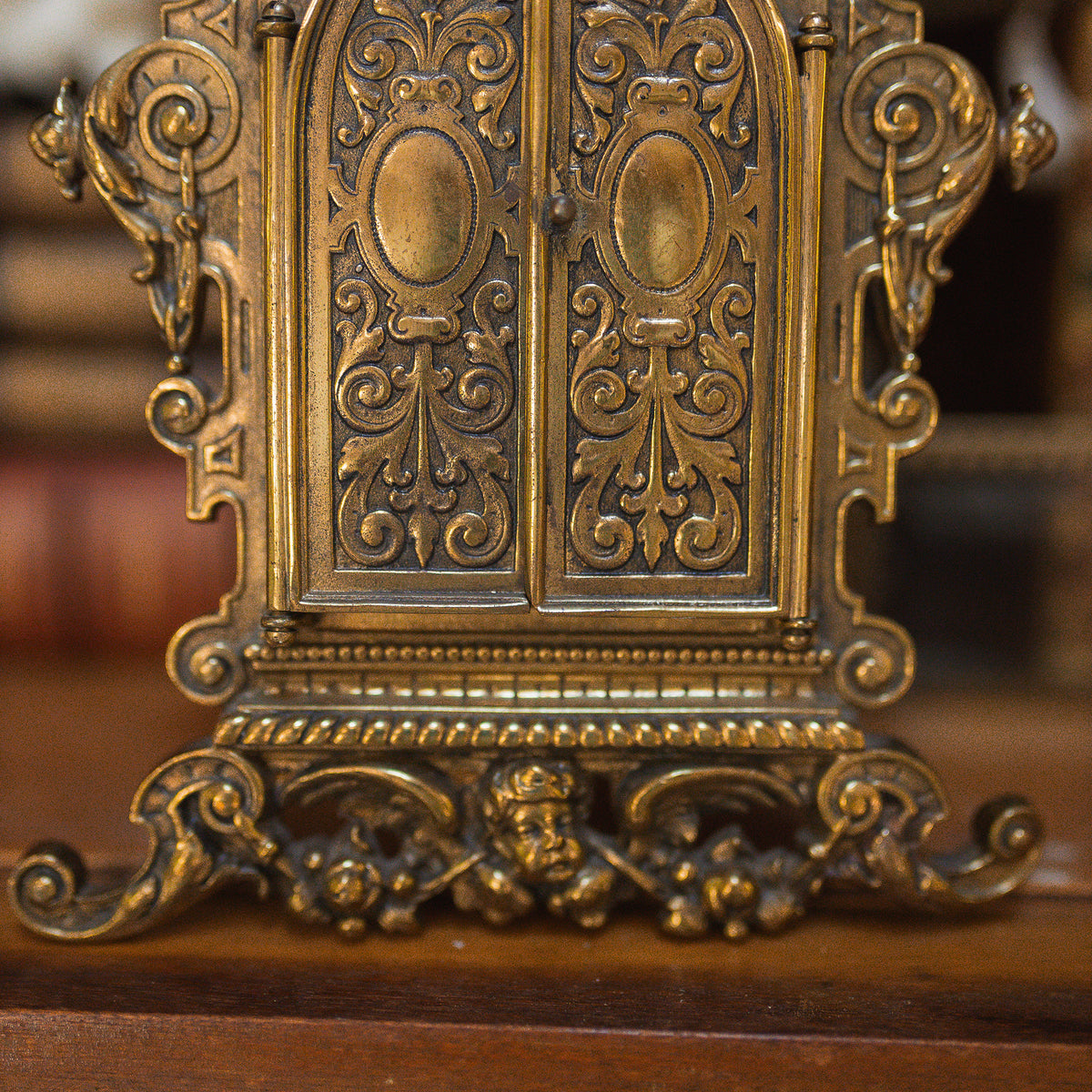 Antique Brass Frame With Doors
