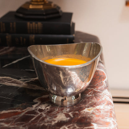 Gentry Pewter Beeswax Candle