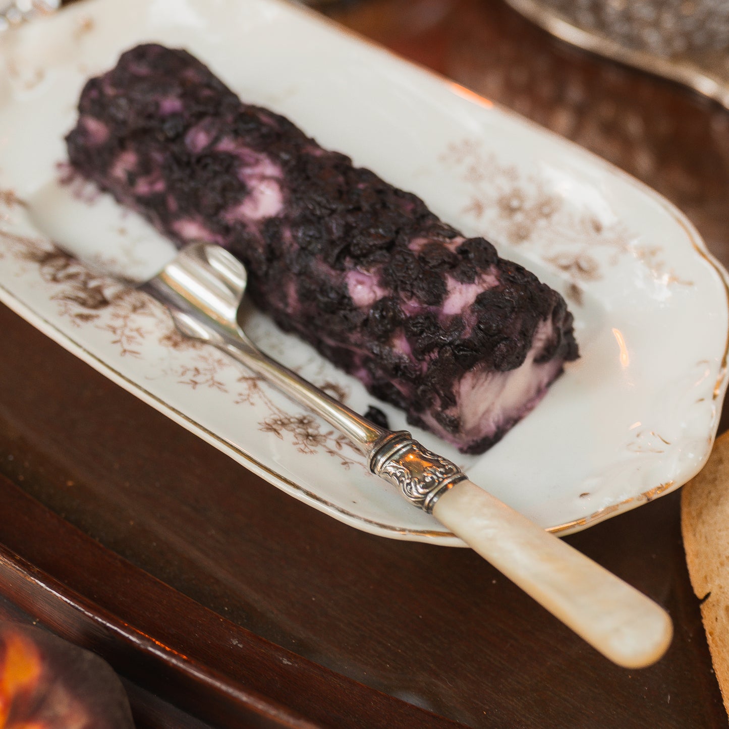 Sterling & Mother of Pearl Cheese Knife