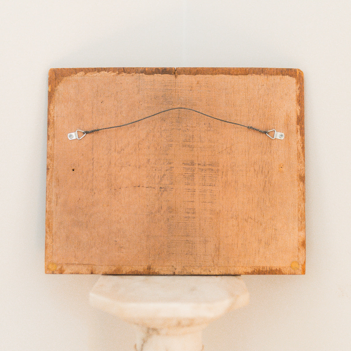 Antique Nautical Wood Panel