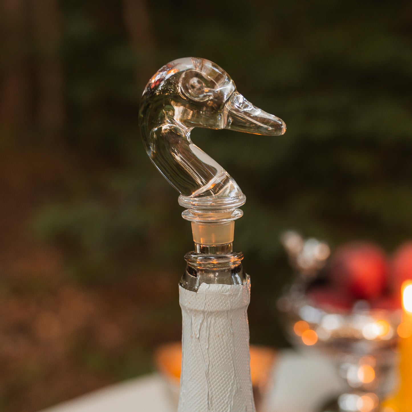 Crystal Duck Decanter Stopper