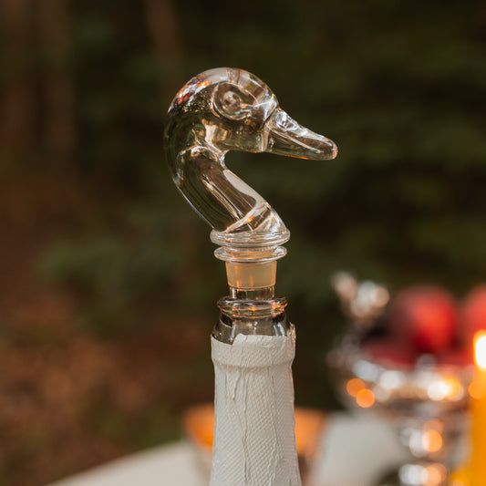 Crystal Duck Decanter Stopper