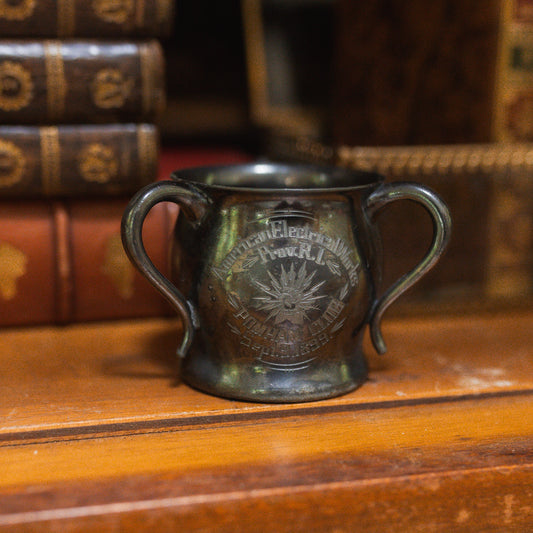 Antique Miniature Loving Cup Style Trophy