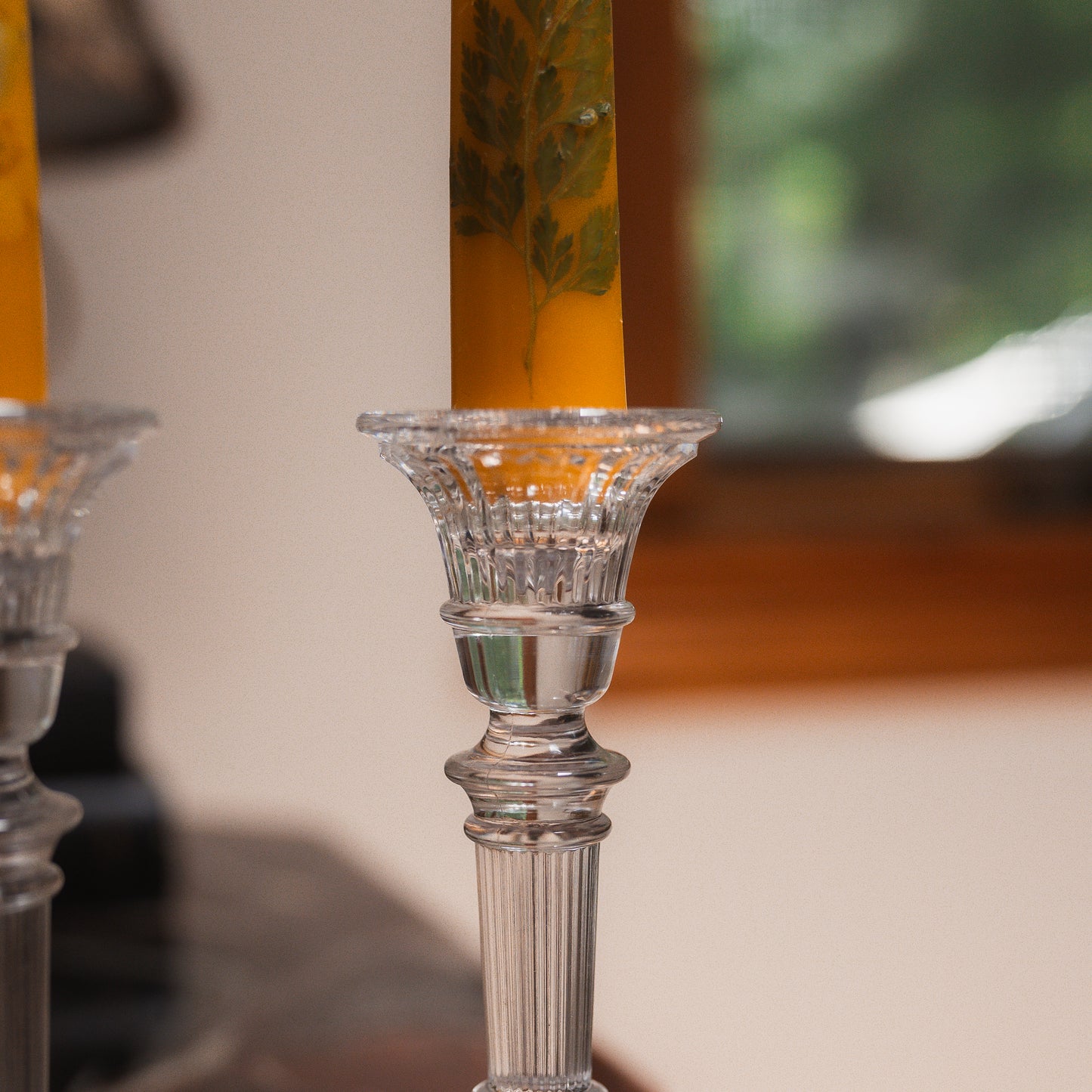 Vintage Towle Crystal Candlesticks