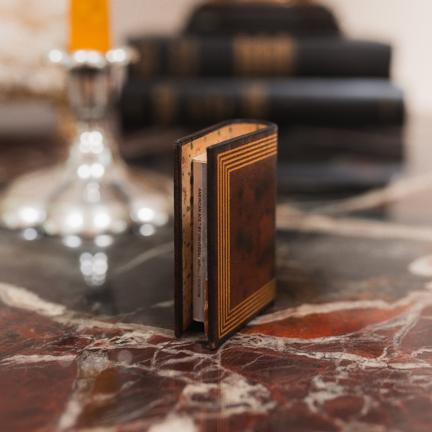 Leather Matchbook Book Covers