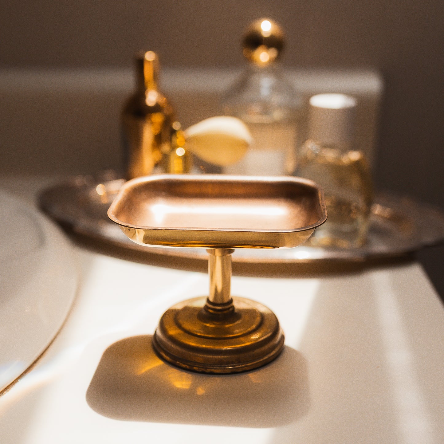 Brass Soap Stand