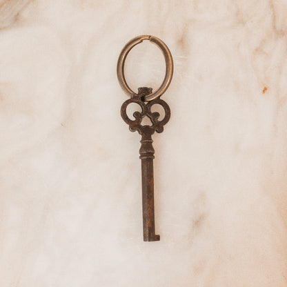 Antique Skeleton Key Chain