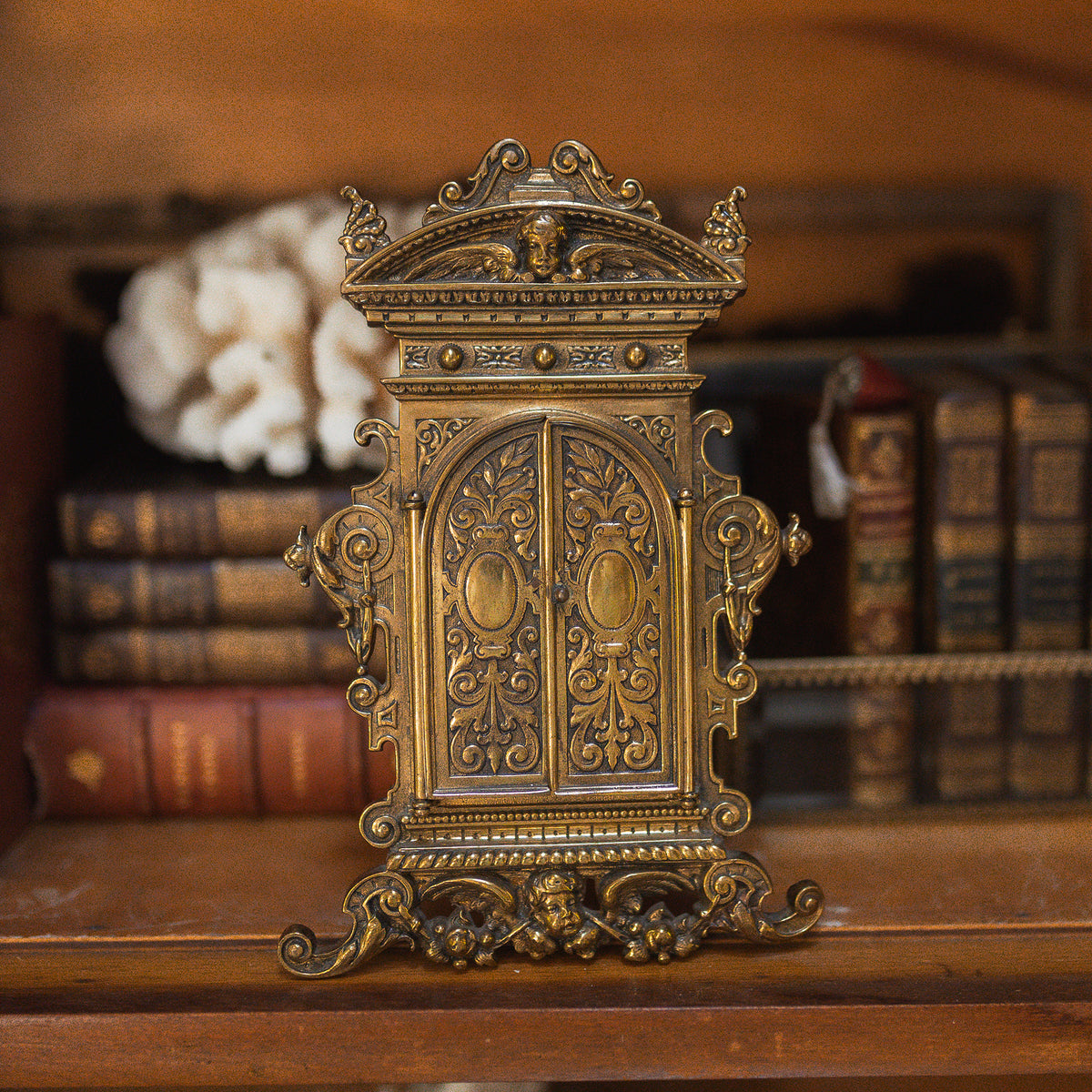 Antique Brass Frame With Doors